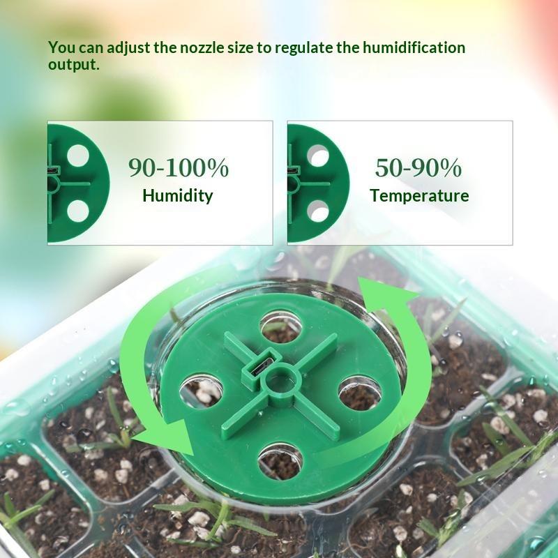 【MA】صينية لزراعة البذور المنزل - مراجعة Humidity Dome Kit وسعره