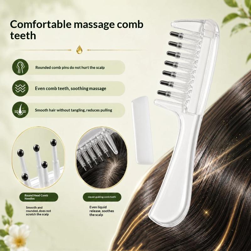 مشط شفاف محمول جديد لتطبيق الس - مراجعة Root Stimulator Liquid وسعره